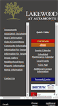 Mobile Screenshot of mylakewoodpark.com